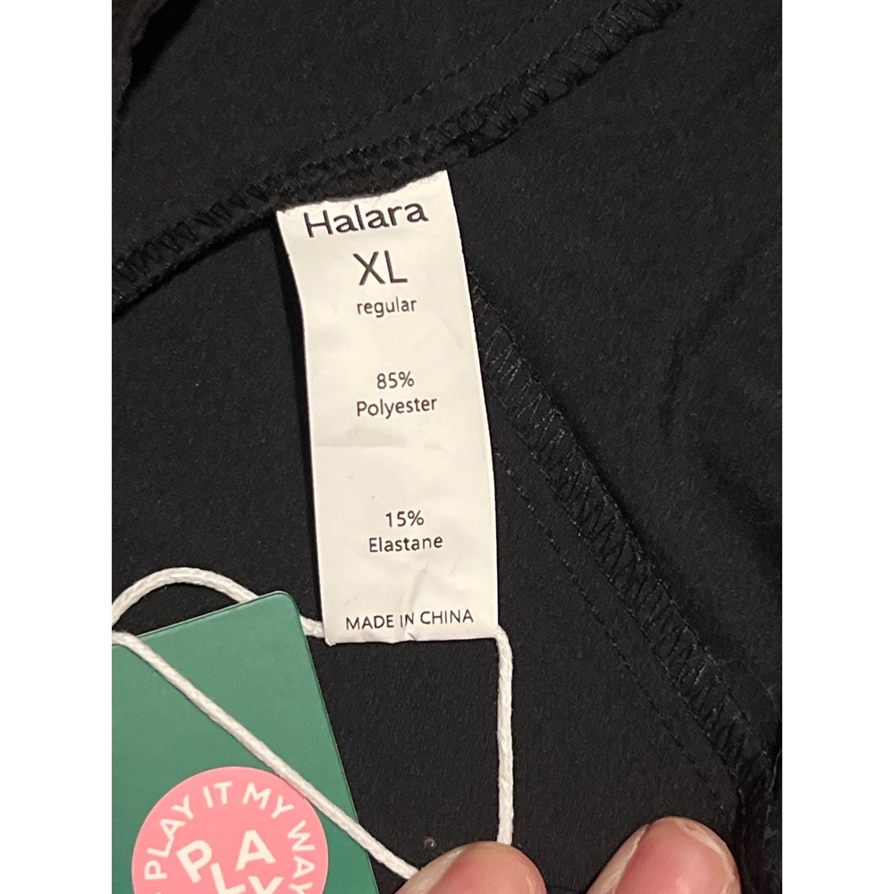 NWT Halara Black high Waisted Flowy Skirt. - Picture 6 of 7
